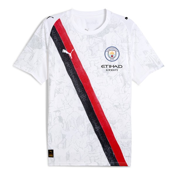 Thailand Trikot Manchester City KidSuper 2025-26 Weiß